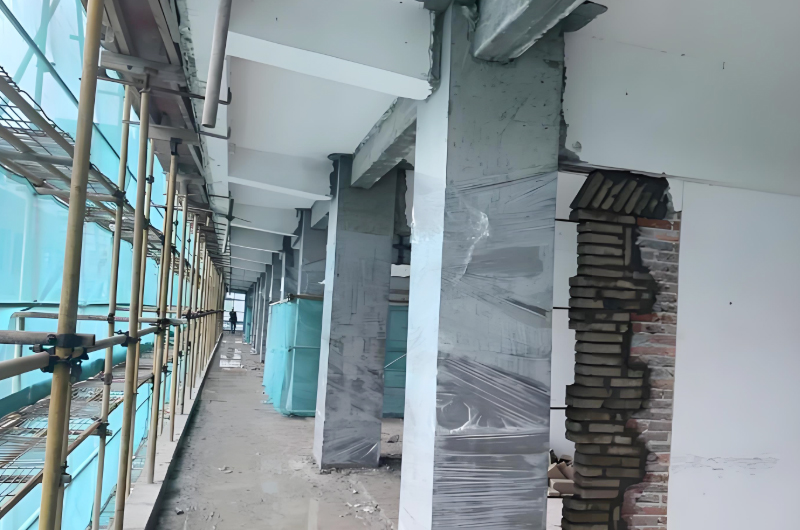 廠房梁柱結構加固