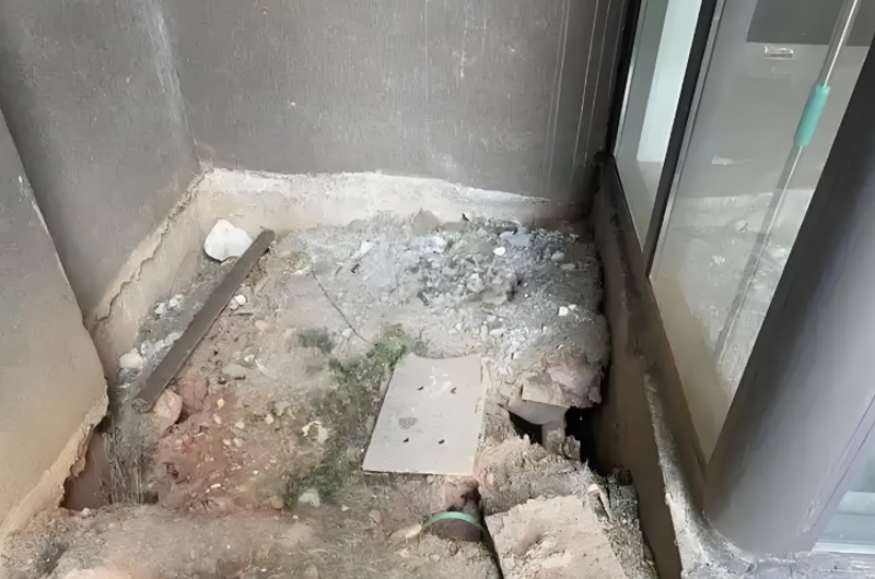 房屋基礎下沉的主要表現